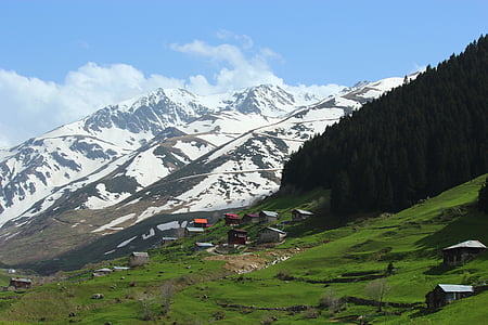 Erzurum, góry Taurus, krajobraz