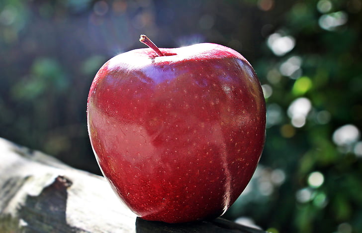 Apple, červené jablko, červenej najvyššieho, červená, ovocie, Frisch, vitamíny