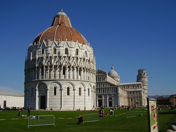 pisa, renaissance, city, italy, leaning tower, tourism, tower