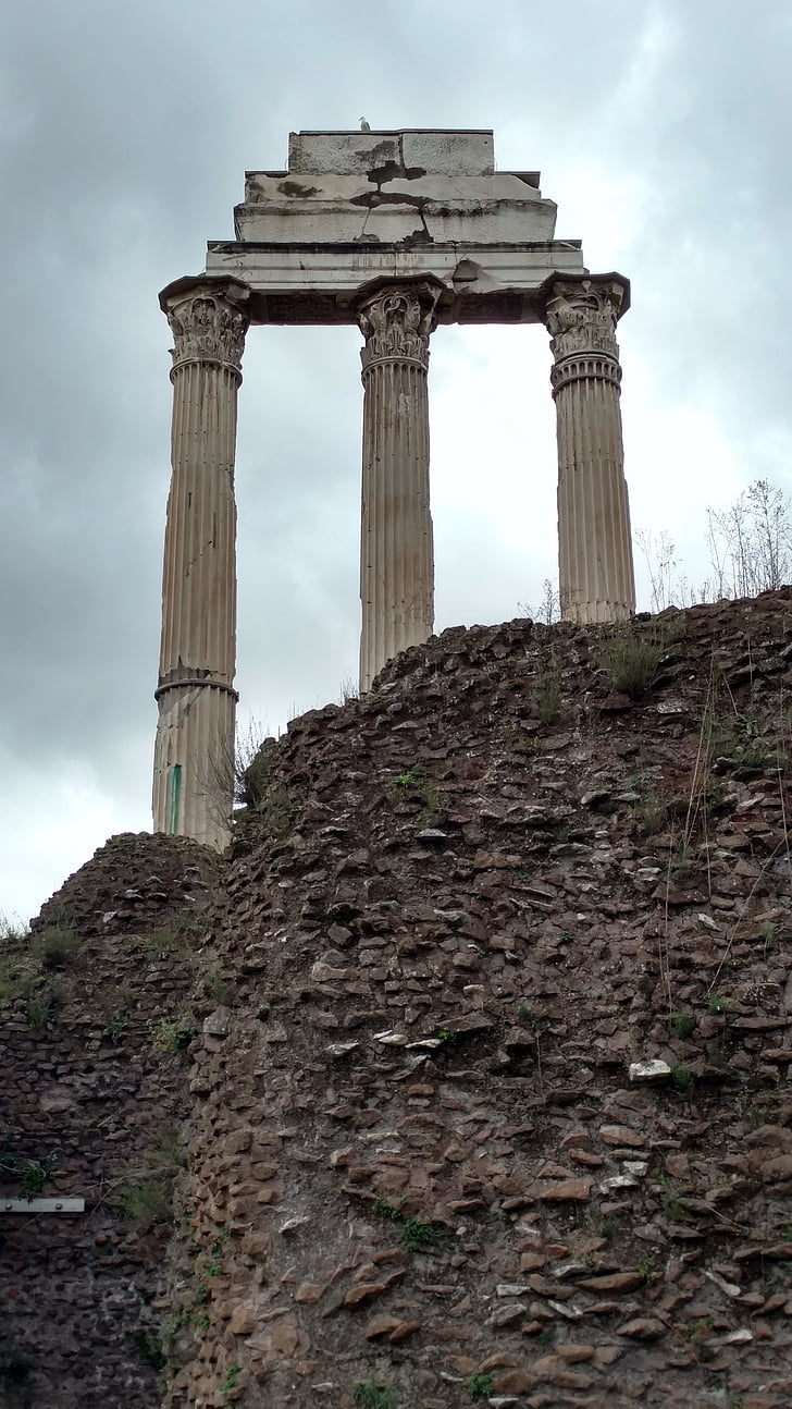 Italië, Romeinse ruïne, Rome, het platform, reizen