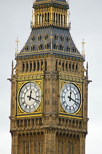 런던, 관광, 시계, 빅 벤, 런던-영국, 영국, 집의 의회-런던