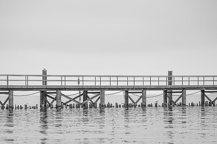 Bodenjärvi, sijoittajat, Web, Lake, vesi, Boardwalk, laituri