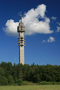 TV-station, toren, Zweden, Stockholm, kaknestunet