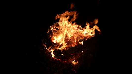 ogenj, ogenj skledo, plamen, toplote, vroče, plamen, gorijo