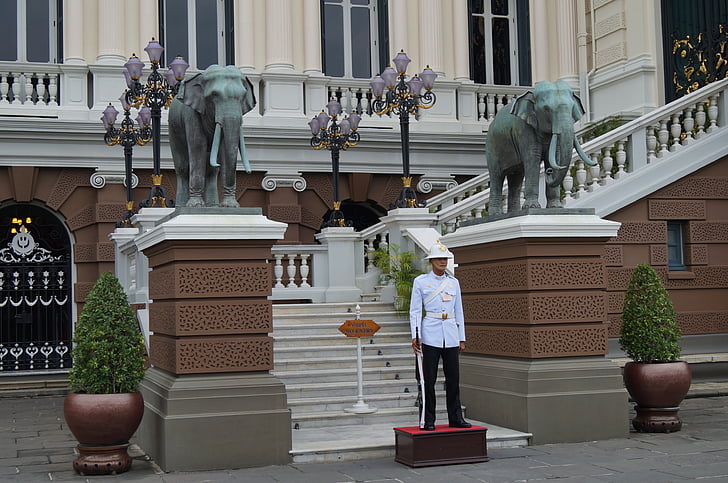 elefanter, Thailand, skulptur, museet, sevärdheter i thailand, arkitektur