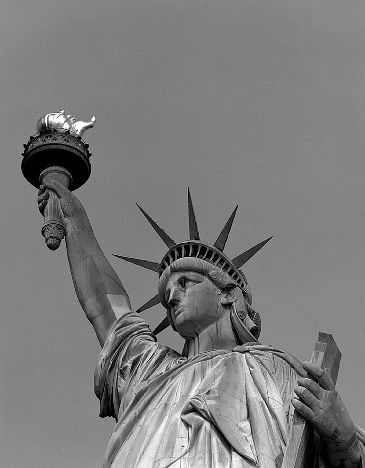 Wahrzeichen, in der Nähe, New york, Amerika, Denkmal, Dom, Symbol