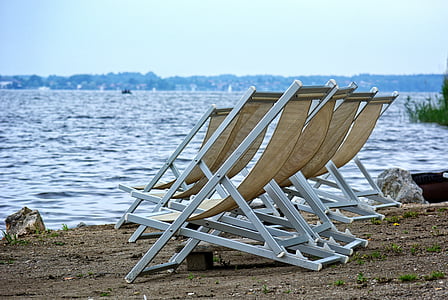 lehátko, Liege, Beach, ležadlá, Relax, ležadlo, Relax