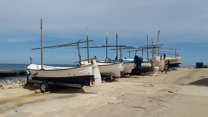 Mallorca, port, Rustic, bateau nautique, mer, Harbor, plage