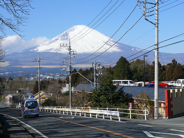 Mountain, näkymä, Japani, maisema