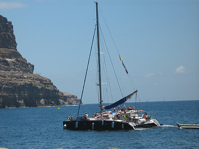 båt, Kanarieöarna, naturen