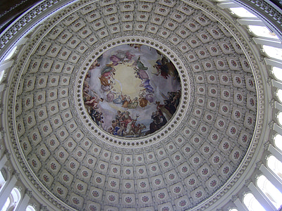 mūsų sostinė, kupolas, Rotonda, Vašingtone, Kongresas, atstovų rūmai, Senato