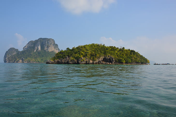 illa, Tailàndia, paisatge, Mar, platja, sol, Roca