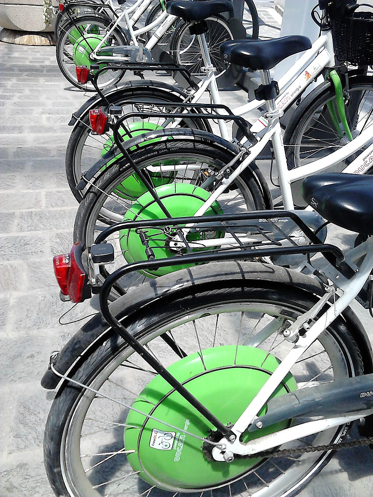 električni bicikli, kotači, okoliš, bicikala, prijevoz, ciklus, ulica