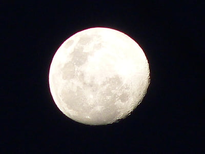 Księżyc, Pełnia księżyca, noc, Nightsky