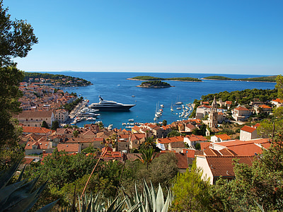 Croazia, mare, mare Adriatico, barca a vela, Isole