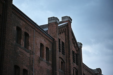 budova, Bill, Tehla, Red brick warehouse, Yokohama, Architektúra