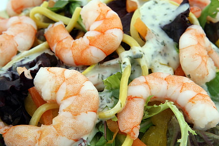 prawn, seafood, shrimps, protein, asian, calories, catering