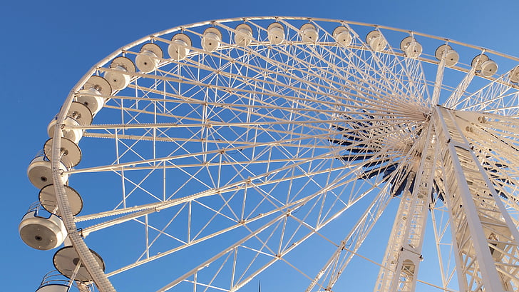 big wheel, carrousel, fairground, funfair, wheel, amusement, ferris wheel