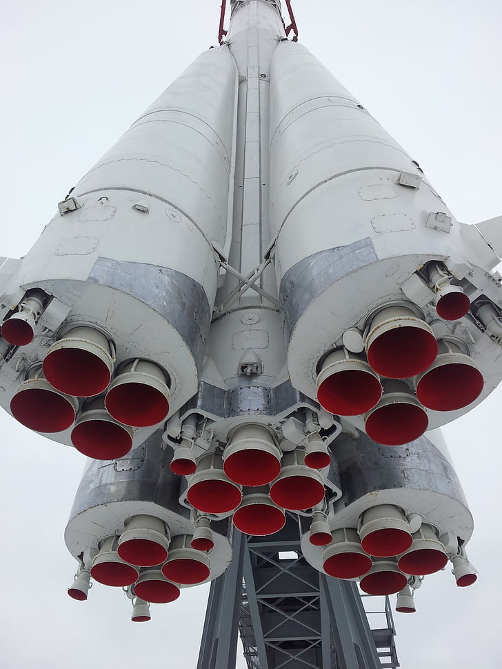 fusée, Cosmos, astronautique, vers le haut, l’URSS, rampe de lancement