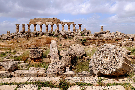 Sicilien, Selinunte, antikken, Temple
