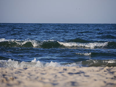 волна, воды, пляж, мне?, мокрый, Природа, Банк