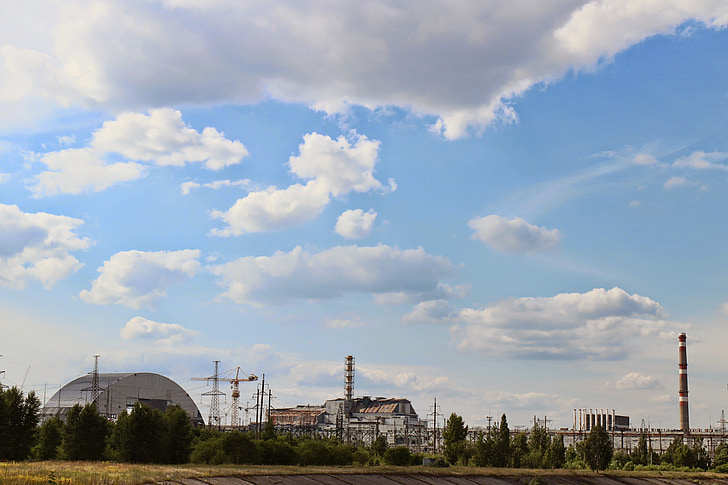 Černobylio, Pripetė, branduolinės jėgainės