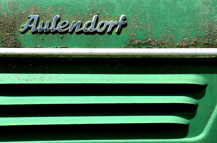 tracteur, hotte, en détail, Weathered, Oldtimer, Agriculture, Lanz