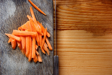 морковь, овощной, вырезать, питание, диета, здоровые, вегетарианские блюда