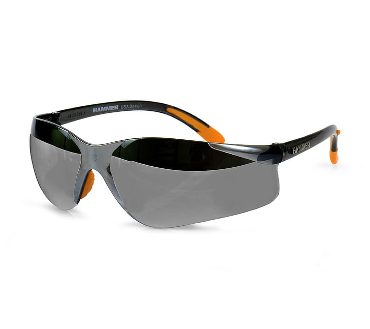 sunglasses, men's, orange, summer, eyeglasses, single Object, plastic