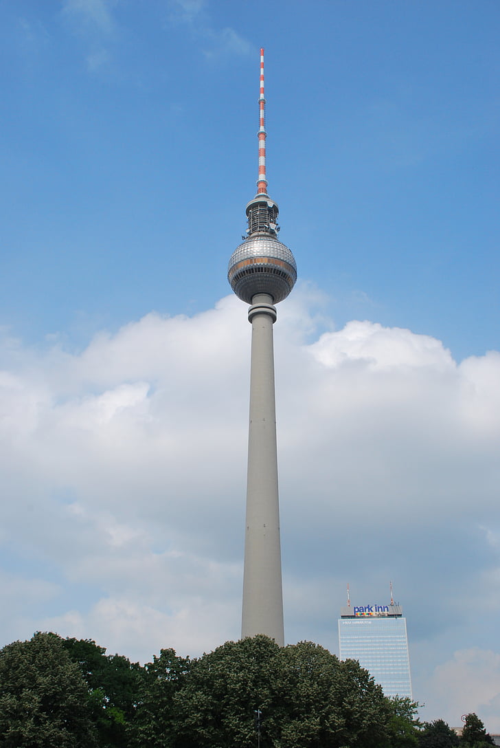 Berlin, Radio toranj, Njemačka, arhitektura, toranj, zgrada, kapital