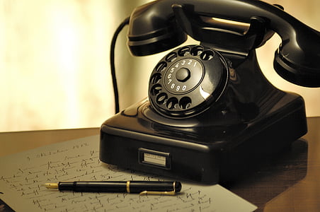 phone, dial, old, arrangement, nostalgic, nostalgia, antique