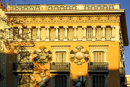 Villa, hus, hjem, bygning, bolig, arkitektur, Barcelona