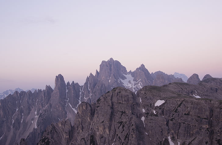 mountains, nature, rocks