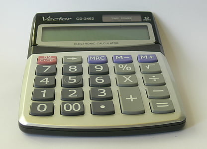 calculator, office, business, financial, desk, accountant, economy
