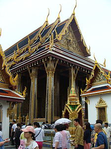 Grand Palais, Bkk, Thaïlande, Palais, architecture, Bouddha