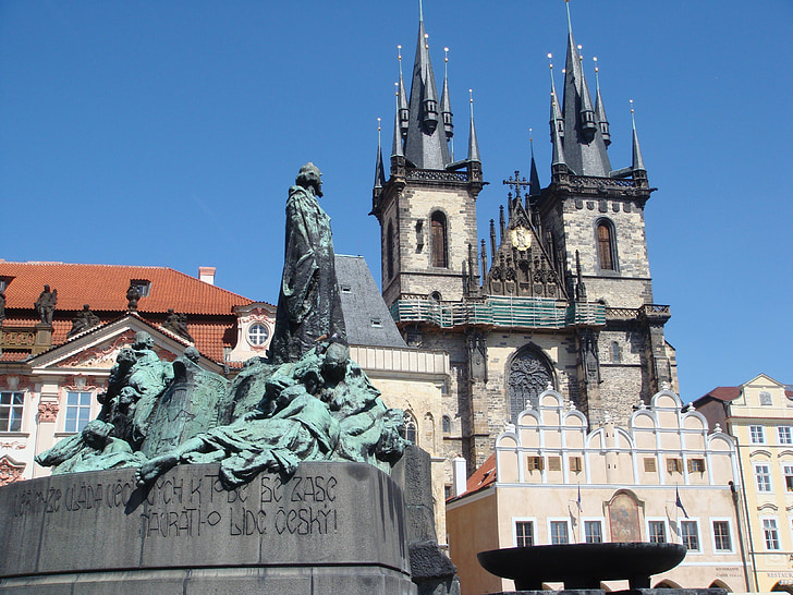 Praha, cestovní ruch, palác, město, Královský palác, Král, fasáda