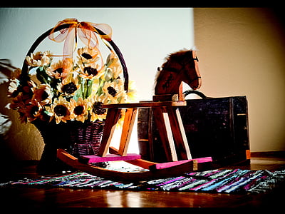 Isernhagen, juguete de madera, caballo de madera