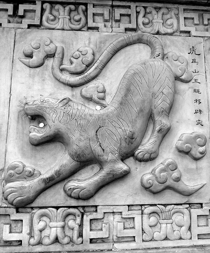 Γιν, τίγρης, σύμβολο, Ταοϊσμός, Ασίας, Κινεζικά, κινεζική φιλοσοφία