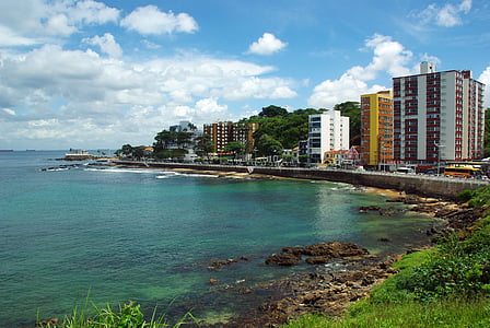 brazilwood, Bahia, Bay, Shore, Cestovanie, cestovný ruch