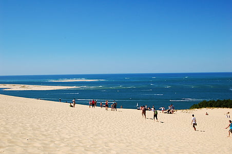 Dune, Pilat, morze, Plaża