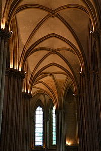 l'església, Bayeux, França, Catedral, religió, arquitectura, l'interior