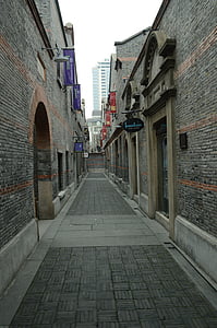 Čína, nákupnej štvrti Xintiandi, Šanghaj, nákupné centrum, nakupovanie, Obchody, Architektúra