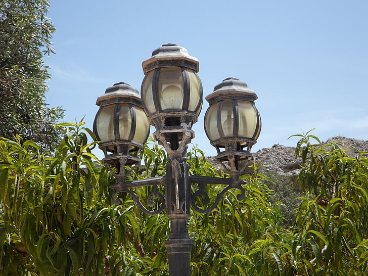 Lucerna, lampa, osvětlení, světlo, pouliční lampa