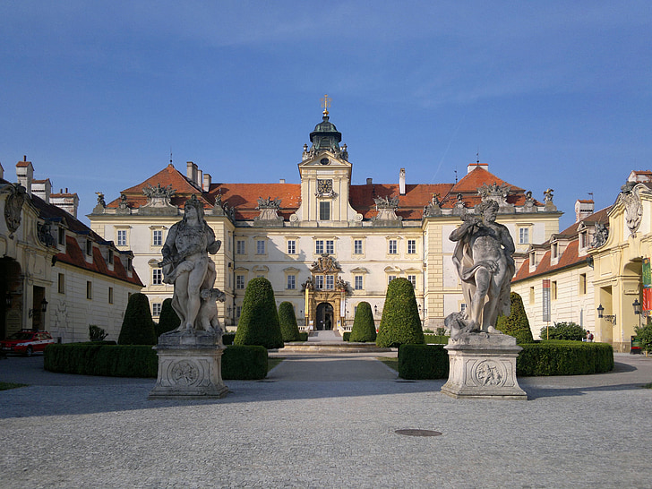 Богемия, Валтице, Замок, Моравия, барокко, Архитектура, Европа