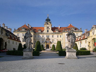 bohemia, valtice, castle, moravia, baroque, architecture, europe