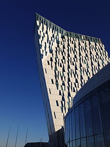 edifici, moderna, Copenhaguen, Dinamarca, l'hotel bella cel, centre de congressos, Centre d'arquitectura