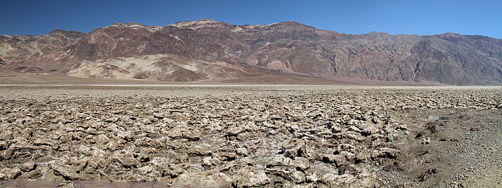 Údolí smrti, Kalifornie, nízká, suché, poušť, Národní, parku