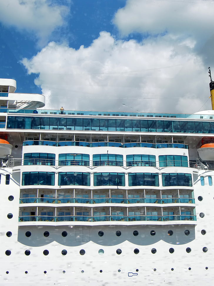 ship, cruise, shipping, holiday, cruiser, sea, deck
