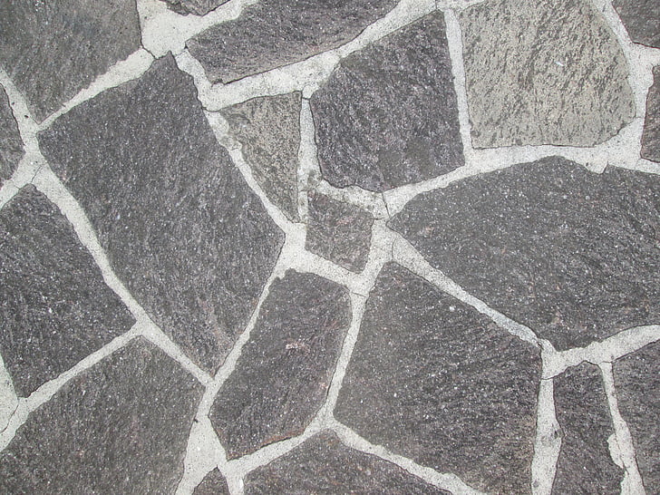 Piatra de pavaj, dale de piatră, gri, placi de fatuire, podea, material, naturale