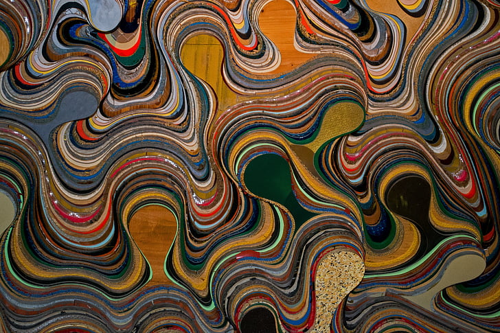 swirl, colour, design, color, texture, pattern, wall
